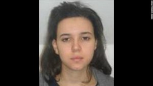 Hayat Boumeddiene, age 26, suspect at large
