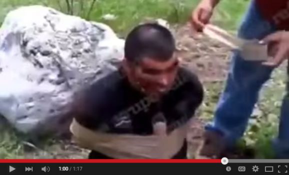 GRAPHIC VIDEO: Mexican Cartel Members Blow Up Man & Child With Dynamite...