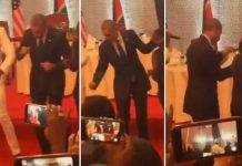 President Obama dances in Africa