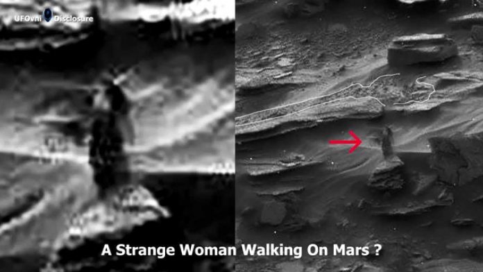 SEE IT! Mysterious, Woman-Like Figure Captured on Mars by NASA - WATCH