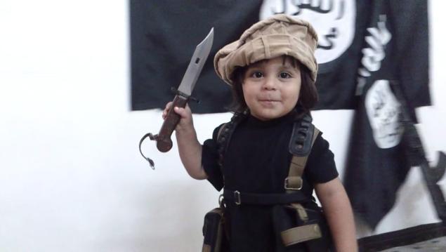 ISIS Child Beheads teddy bear