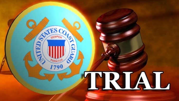 Coast Guard Atlantic Area is scheduled to convene a general court-martial at the Coast Guard Legal Service Command Norfolk Feb. 29, 2016 for a Coast Guard member accused of sexual assault and making false official statements.