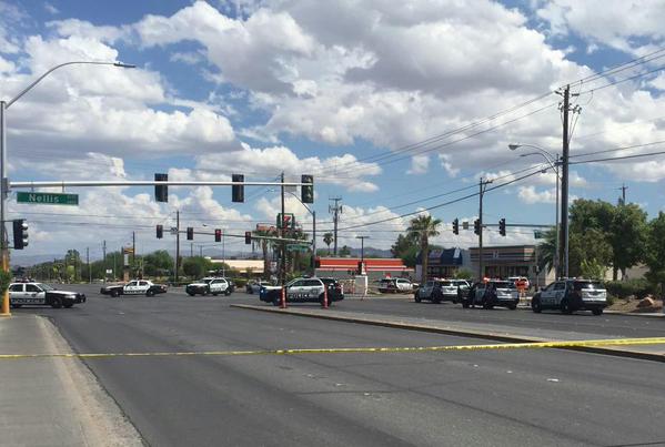 Las Vegas Police Officer Shot In Ambush