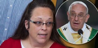 WASHINGTON -- (Scroll down for video) -- The Kentucky clerk describes crying during what she says was a Sept. 24th meeting at the Vatican Embassy.