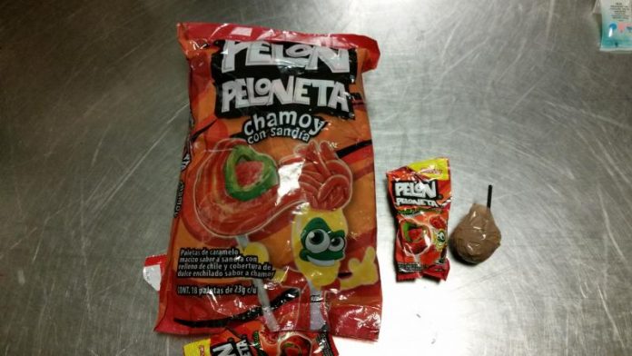 An arriving passenger at John F. Kennedy International Airport had more than a sweet tooth as U. S. Customs and Border Protection officers discovered.