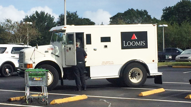 ALTAMONTE SPRINGS, Florida -- A money carrier was shot in the head outside of a Publix supermarket Thursday afternoon.