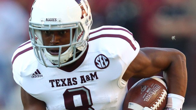 The suspect in this murder, 21-year-old Thomas Johnson, is a former Texas A&M football player.