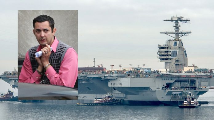 Mostafa Ahmed Awwad, 36, of Yorktown, Virginia, was sentenced today to 132 months in prison for attempted espionage relating to his attempt to provide schematics of the nuclear aircraft carrier USS Gerald R. Ford to Egypt while serving as a Navy engineer, the FBI announced.