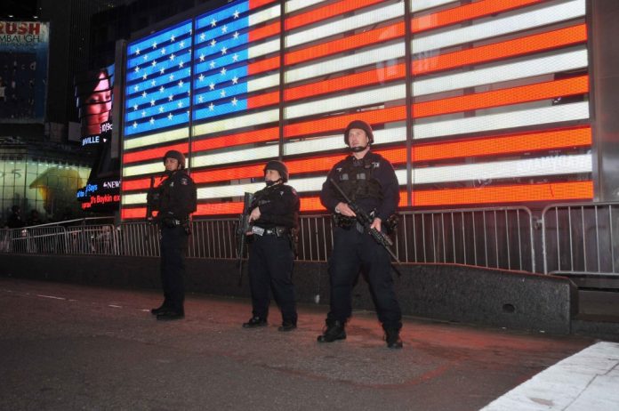 New York City, out of an abundance of caution, as part of an enhanced counterterrorism overlay the NYPD Counterterrorism Bureau has deployed police resources throughout the city following the attacks in Paris.