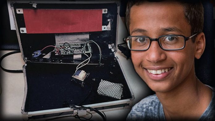 A teenager who was arrested when a teacher thought his homemade clock was a bomb says he was publicly mistreated and is demanding $15 million, attorneys for the boy said.