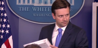 On Tuesday, White House Press Secretary Josh Earnest said Trump's comments "disqualified him from serving as president." (Scroll down for video)