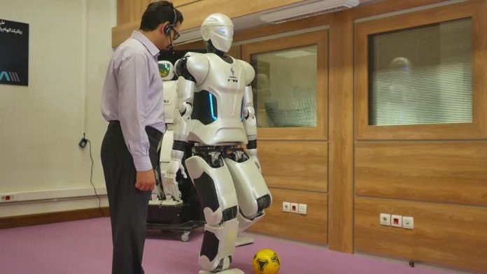 Researchers at the University of Tehran unveil Surena III, their latest and most advanced humanoid robot. Liane Wimhurst reports.