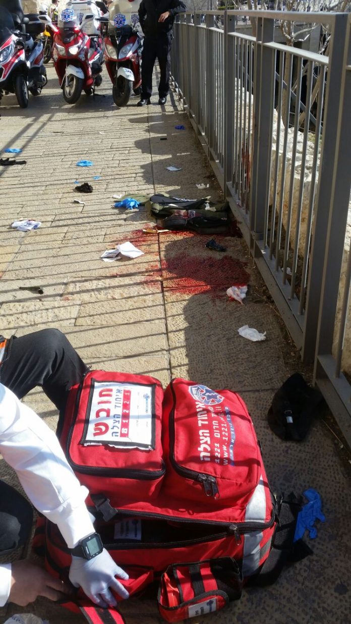 ISRAEL -- 2 terrorists armed with knives went on a stabbing rampage around 1 PM in Jerusalem leaving 2 dead.