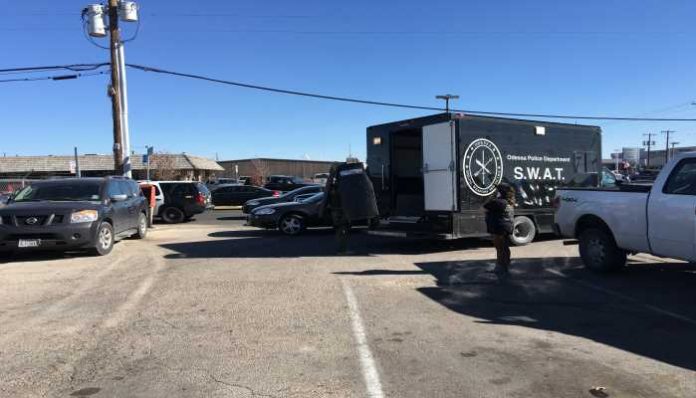 ODESSA, Texas -- Two Odessa Police Officer were shot during a standoff Wednesday.