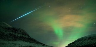 The Geminid meteor shower peaks on the night of December 13 through the morning of December 14. Geminid rates can get as high as 100 per hour, with many fireballs visible in the night sky. Best viewing is just before dawn, NASA says.