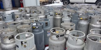 PHILADELPHIA -- Investigators in Philly are searching for a man who stole 43 tanks of industrial propane gas last week.