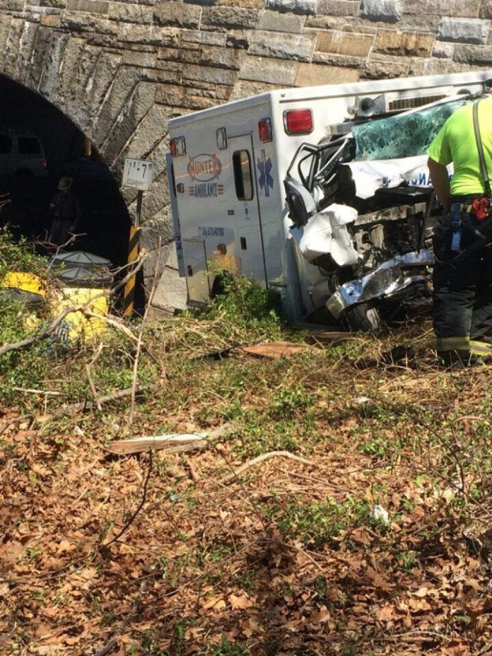 Two EMT'S Reported Dead After Ambulance Crash On Southern State Parkway