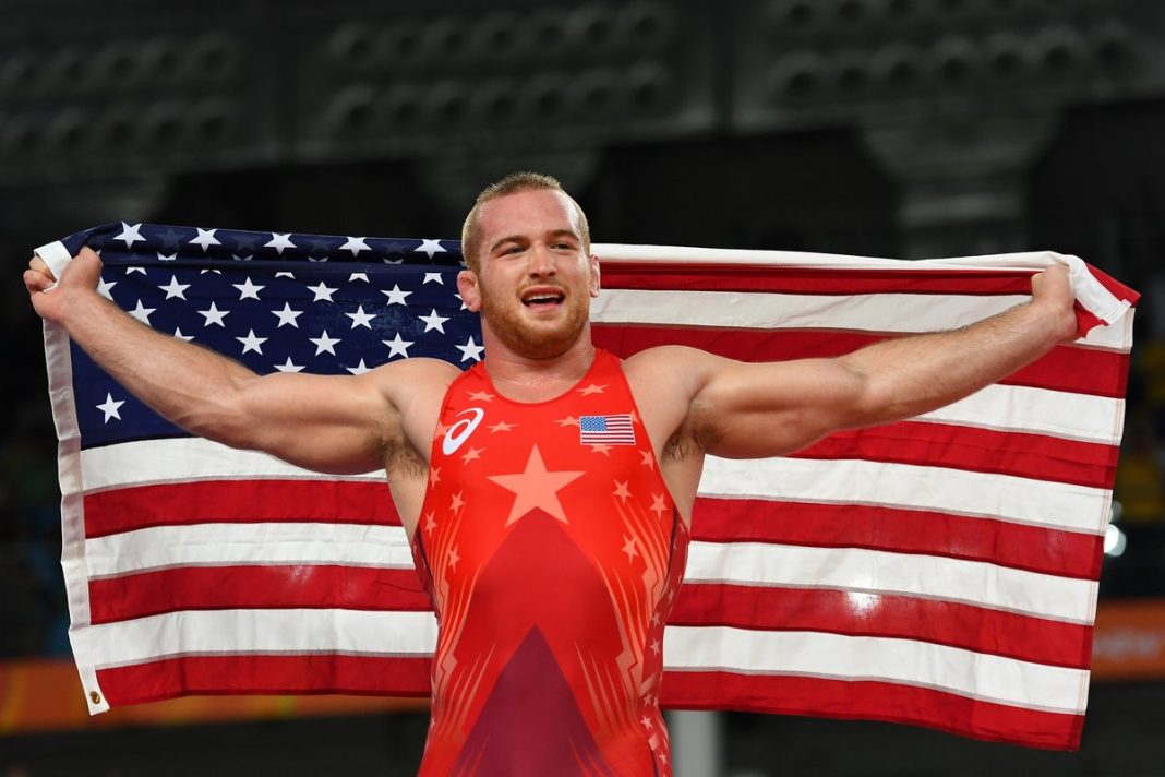 Kyle Snyder the youngest Olympic wrestling champion in U.S