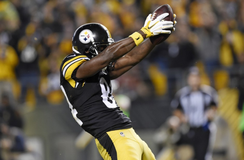 Antonio Brown, LeVeon Bell Fined for Touchdown 