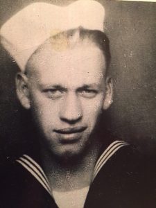 An undated photo of USS Arizona sailor Delbert "Jake" Anderson, who was killed on the Arizona and whose body was never recovered. MUST CREDIT: Photo courtesy of Anderson family
