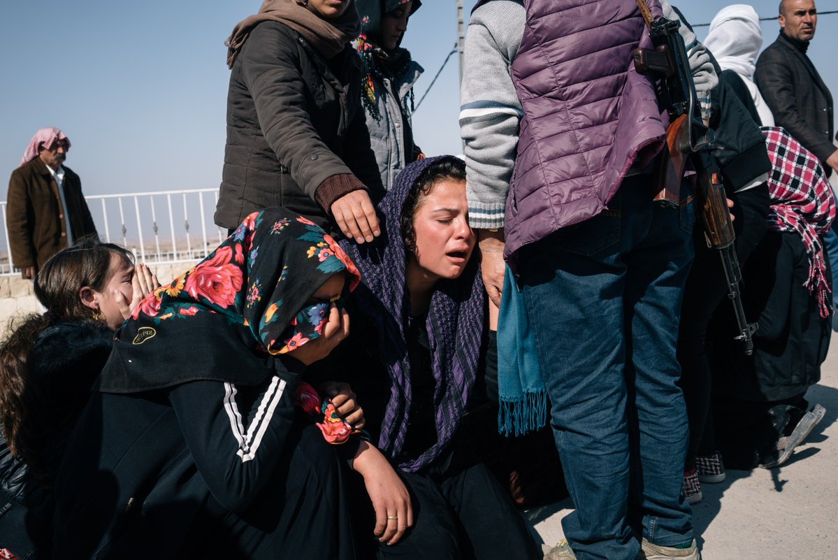 Yazidis who suffered genocide are fleeing again, but this time not from ...