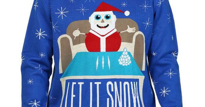 D's Daily  Dec 10, 2019 Walmart-let-it-snow-sweater-696x365