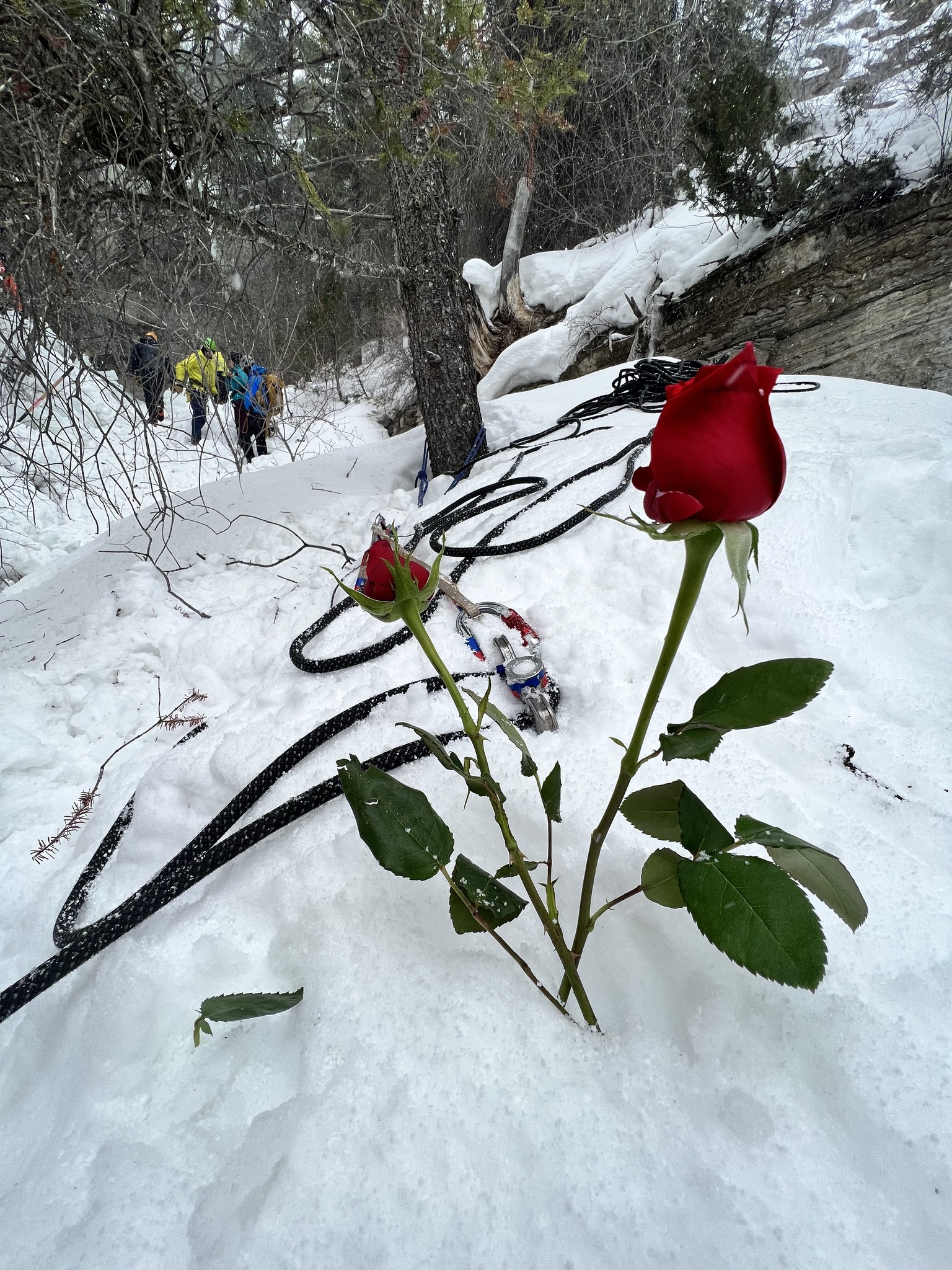 Woman Dies Saving Fellow Climber From Falling Ice On Frozen Waterfall in Utah