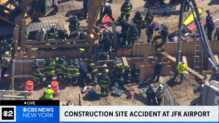 2 construction workers killed at John F. Kennedy International Airport