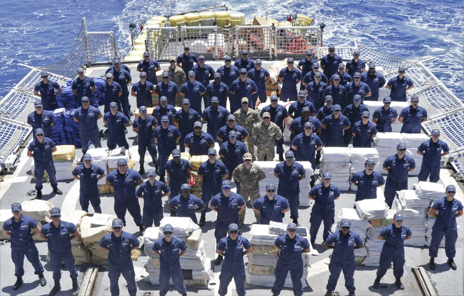 Coast Guard Offloads Cocaine Worth $186M In Miami Seized In Caribbean, Atlantic