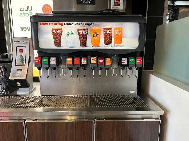 McDonald's is getting rid of self-serve soda machines